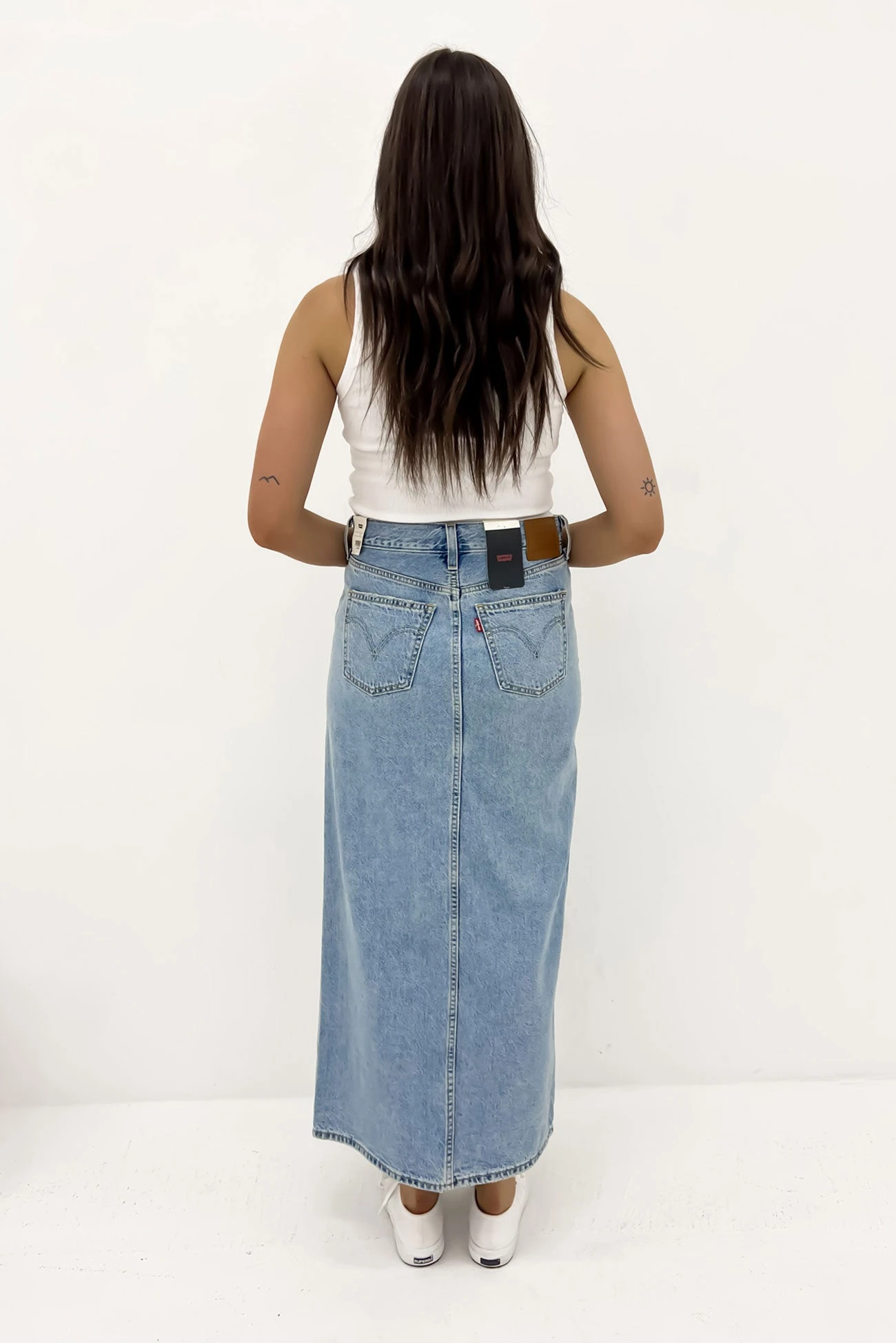 Levis Ankle Column Skirt Please Hold 3 Levis Ankle Column Skirt Please Hold - Image 3