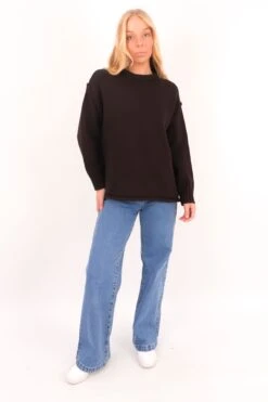 Antonia Knit Chocolate -Jean Jail Shop Antonia Knit Chocolate f1