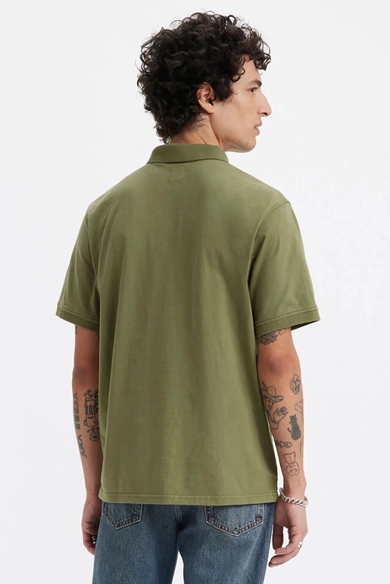 Levis Authentic Polo Bluish Olive 2 Levis Authentic Polo Bluish Olive - Image 2