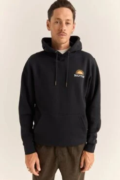 Rhythm Awake Fleece Hood Black