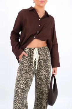 Axel Shirt Chocolate