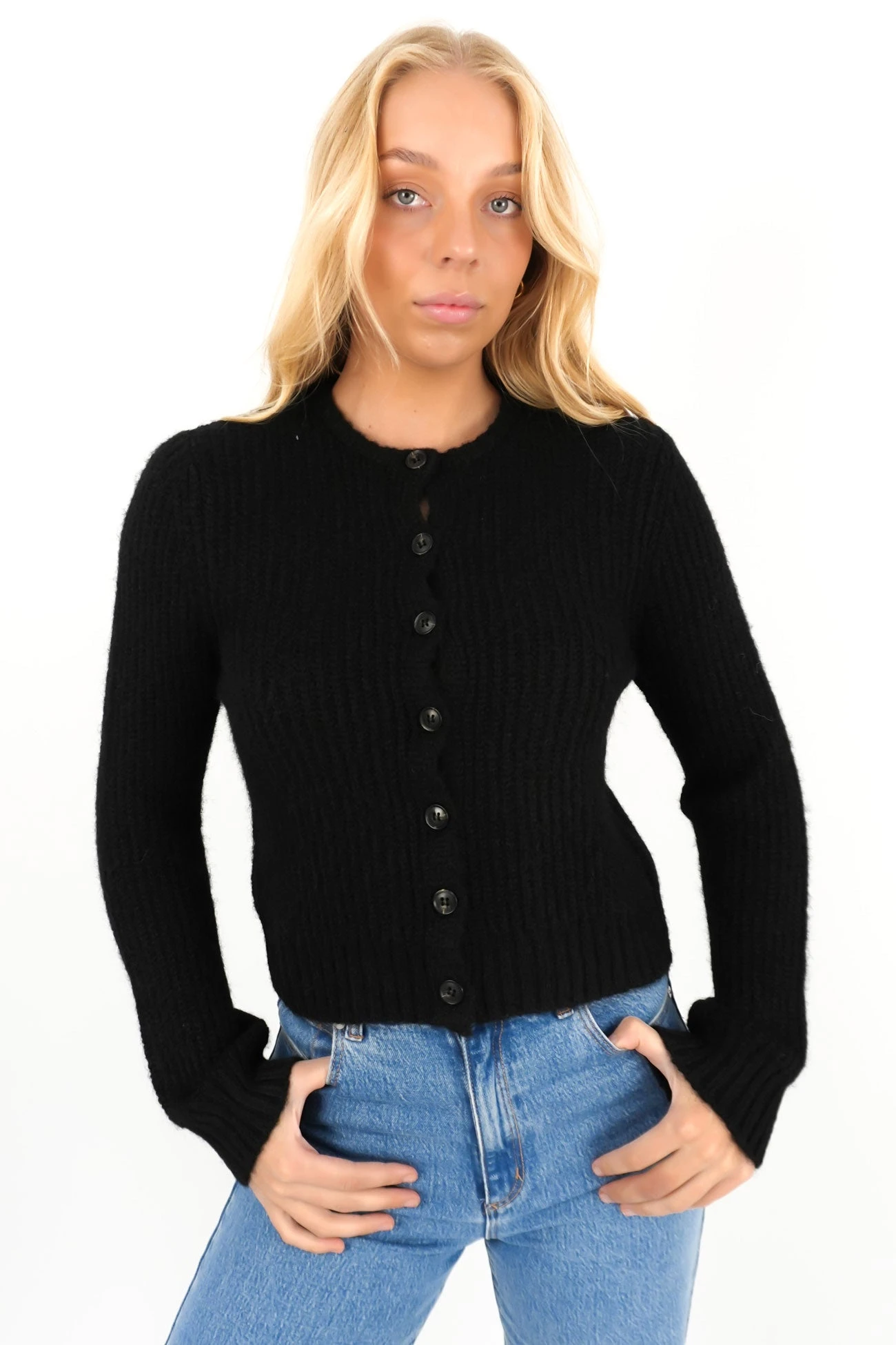 Aya Cardigan Black 1 Aya Cardigan Black