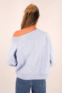 Ayden Knit Jumper Blue -Jean Jail Shop Ayden Knit Jumper Blue b