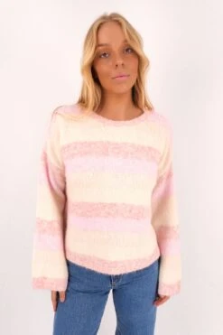 Aylson Knit Jumper Pink