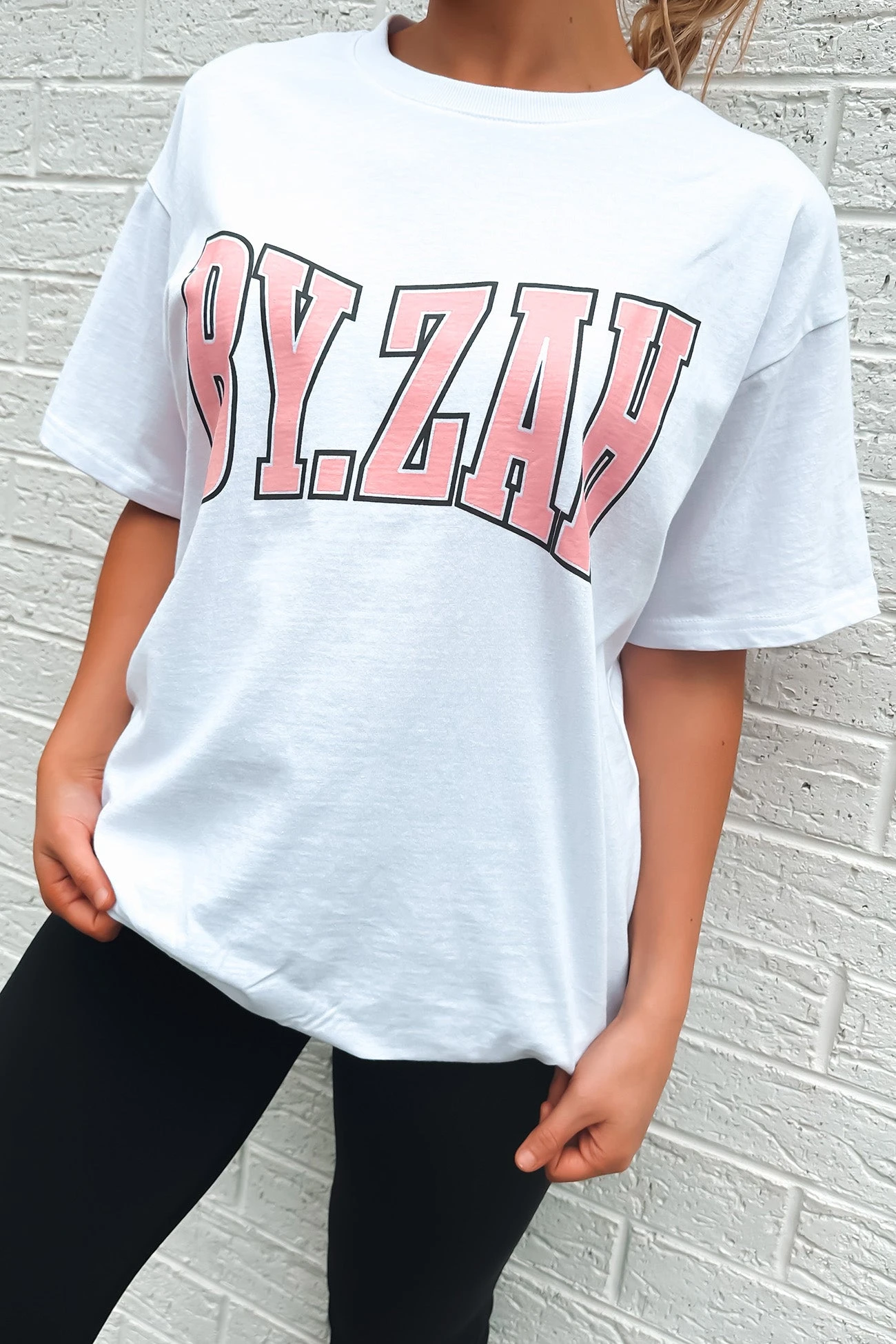 BY. ZAH University Tee White 2 BY. ZAH University Tee White - Image 2