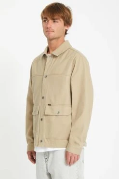 Volcom Barton Jacket Khaki -Jean Jail Shop Barton Jacket Khaki s1jpg