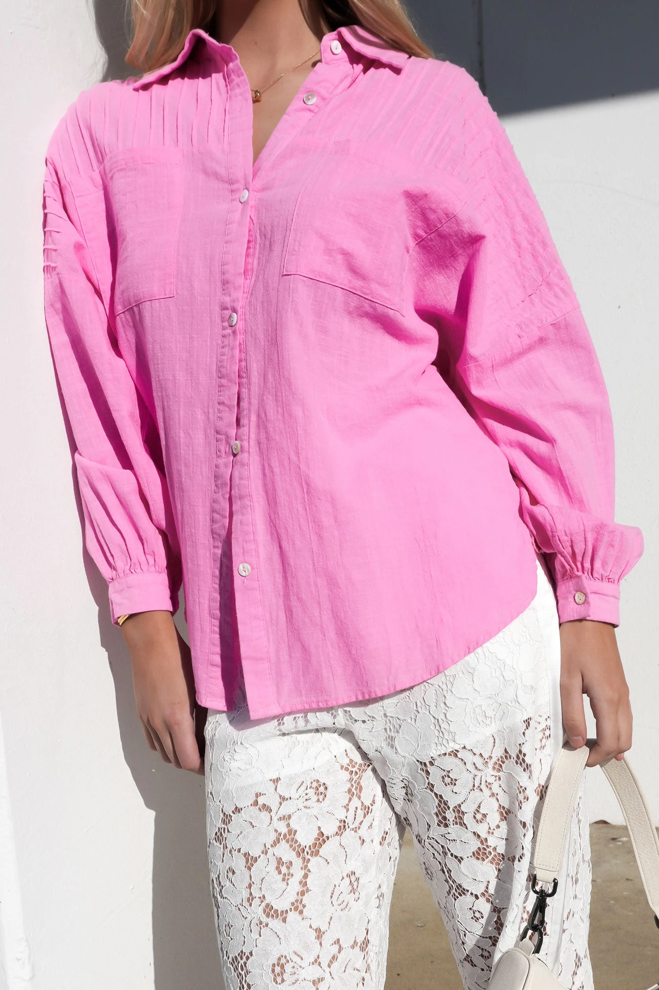 Belle Shirt Pink 2 Belle Shirt Pink - Image 2