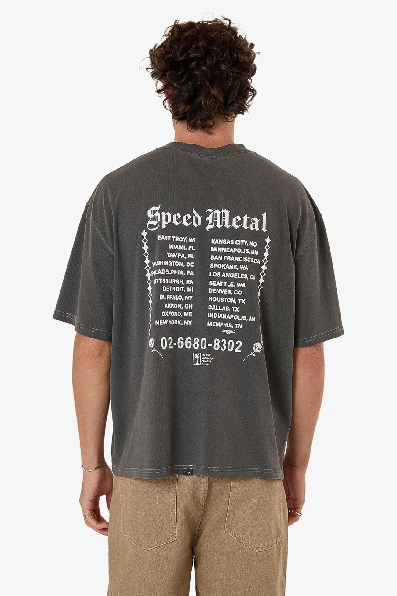 Bitter End Box Fit Oversize Short Tee Merch Black 2 Bitter End Box Fit Oversize Short Tee Merch Black - Image 2