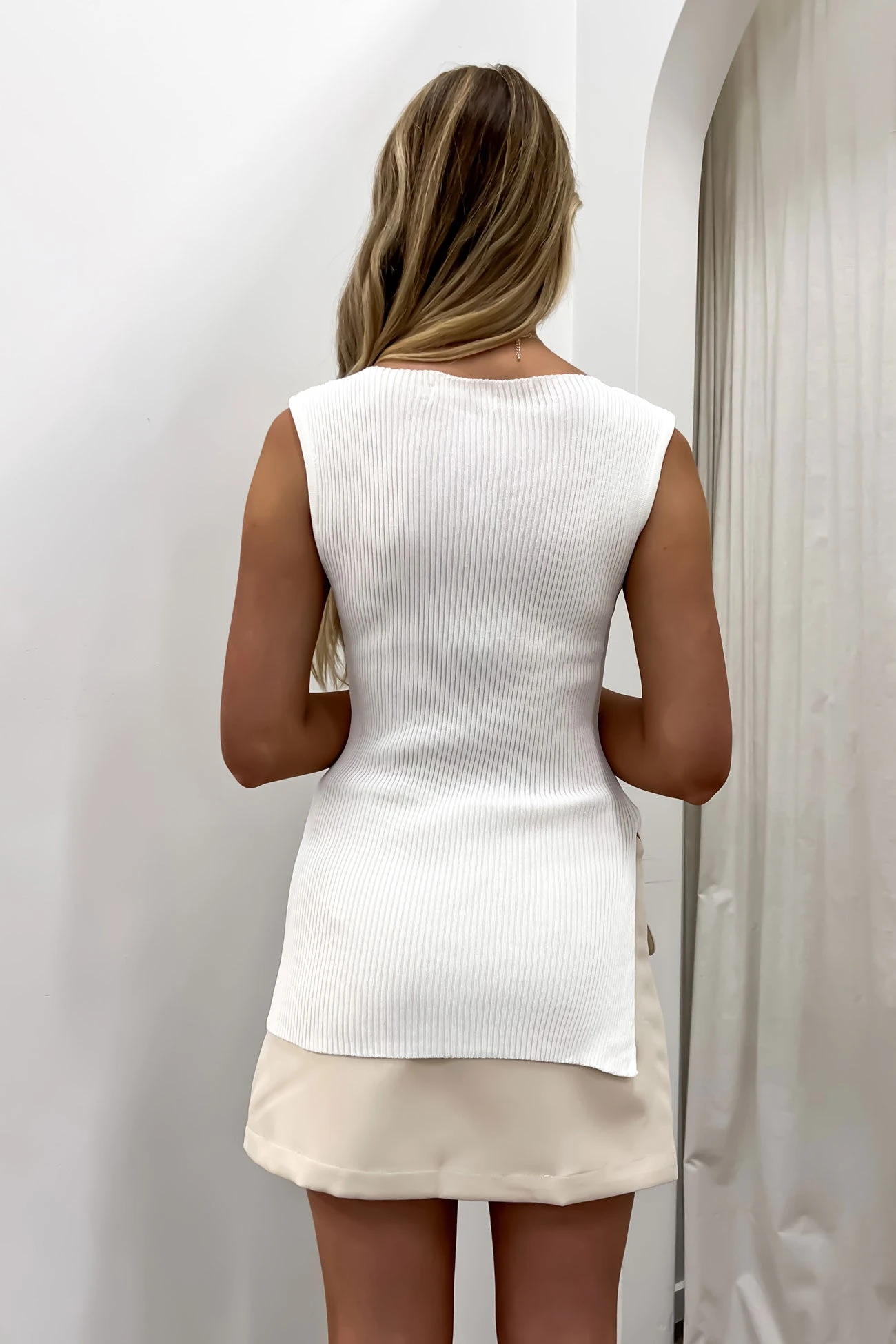Brad Top White 3 Brad Top White - Image 3