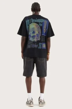 Brainwave Street Tee Anthracite Black 9 Brainwave Street Tee Anthracite Black -Jean Jail Shop Brainwave Street Tee Anthracite Black b1