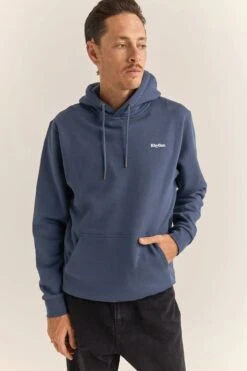 Rhythm Brand Fleece Hood Navy