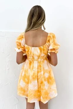 Brandon Mini Dress Yellow -Jean Jail Shop Brandon Mini Dress Yellow bb