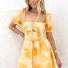 Brandon Mini Dress Yellow