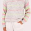 Brennan Knit Jumper Grey Multi