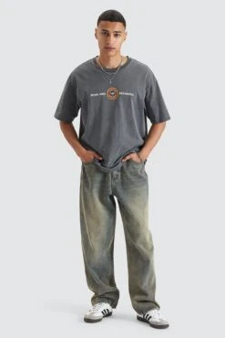 Centennial Relaxed Box Fit Tee Pigment Asphalt 8 Centennial Relaxed Box Fit Tee Pigment Asphalt -Jean Jail Shop Centennial Relaxed Box Fit Tee Pigment Asphalt f1jpg
