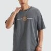 Centennial Relaxed Box Fit Tee Pigment Asphalt