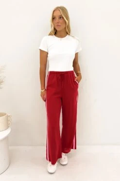 Charlotte Pant Red