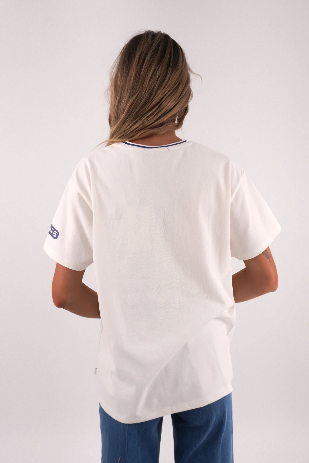 Chelsea Relaxed Tee Vintage White 2 Chelsea Relaxed Tee Vintage White - Image 2