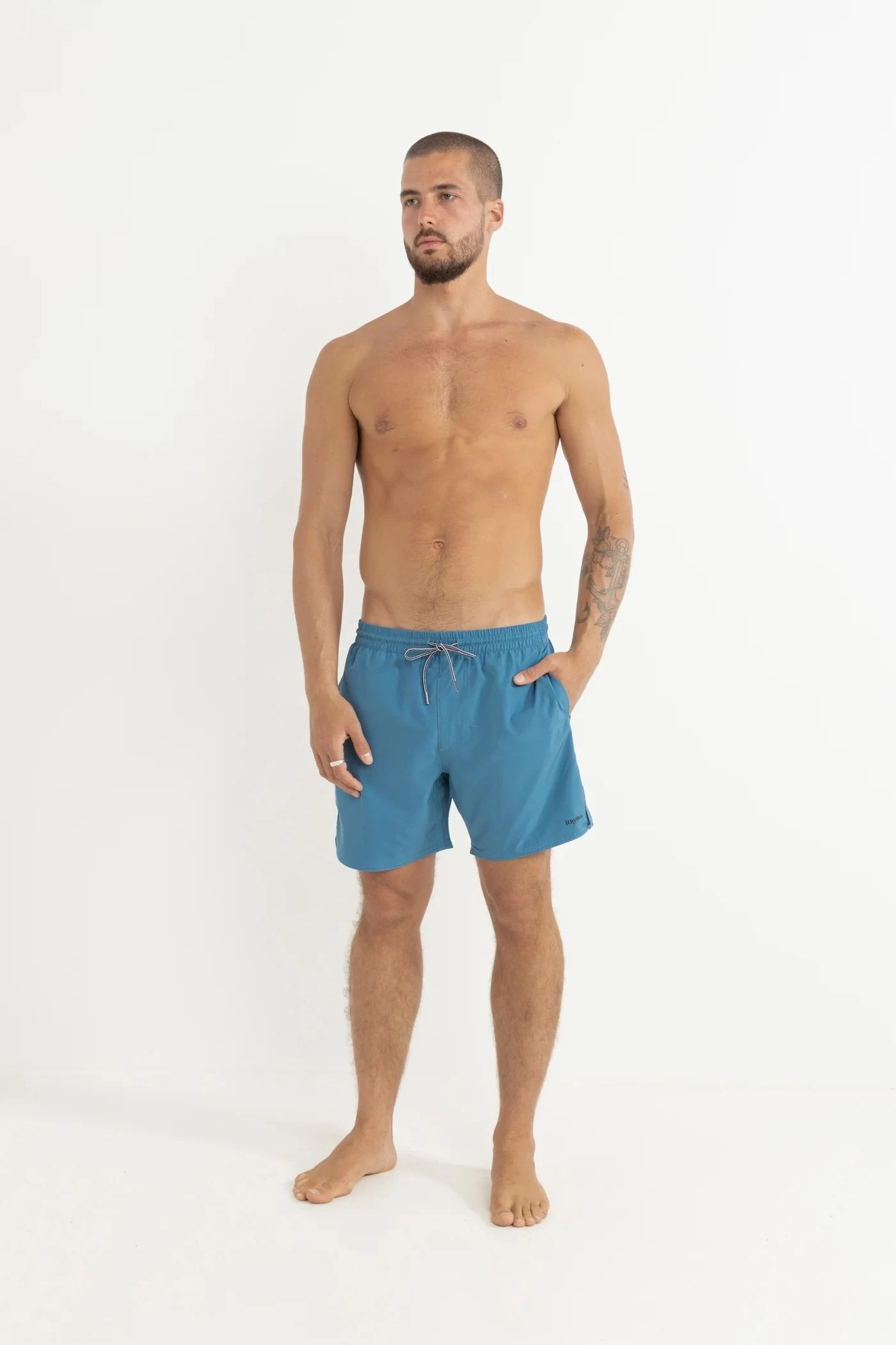 Rhythm Classic Beach Short Mineral Blue 4 Rhythm Classic Beach Short Mineral Blue - Image 4