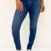 Classic High Slim Jean True Indigo