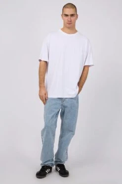 Classic Tee White -Jean Jail Shop Classic Tee White f1jpg
