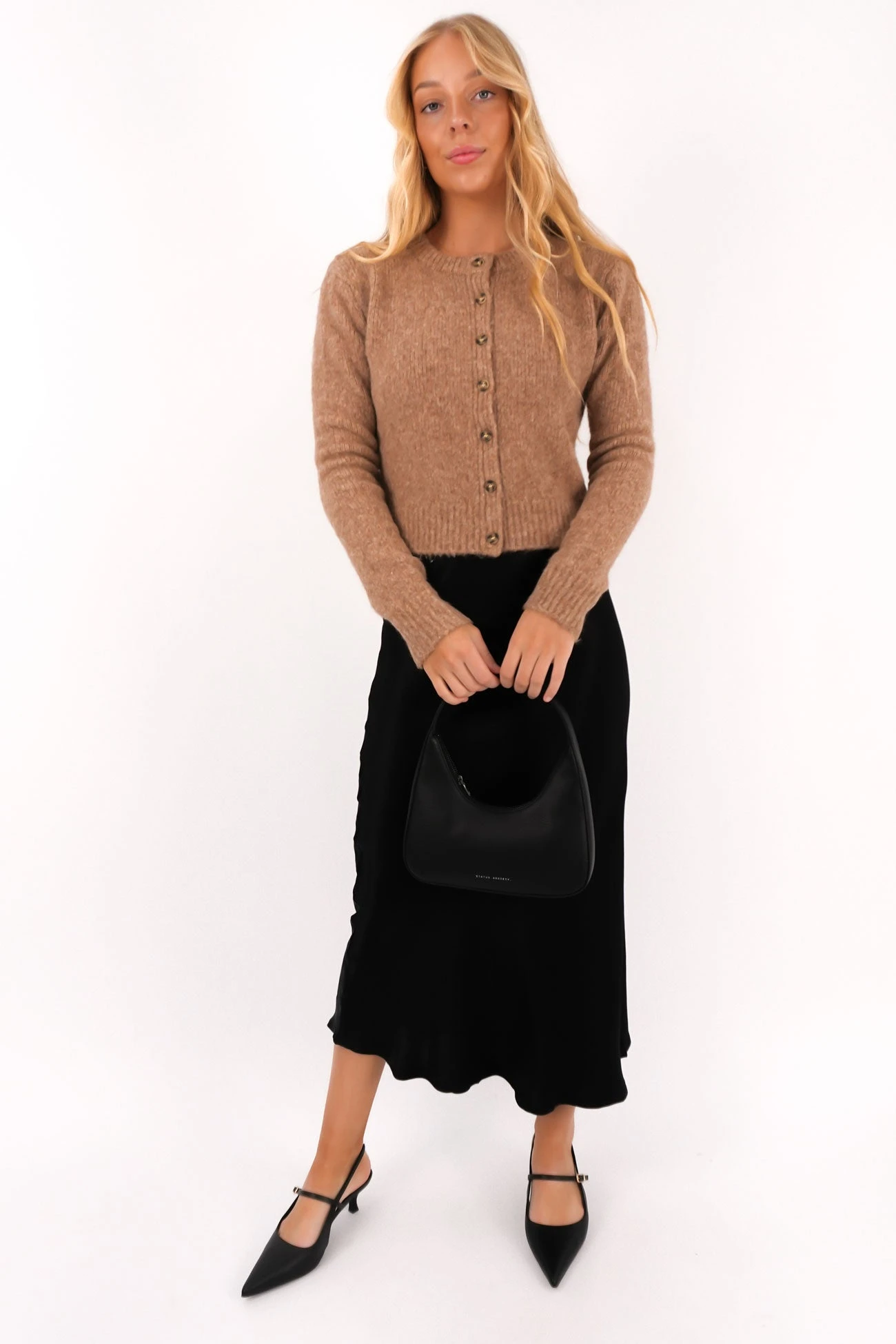 Claude Cardigan Oat 2 Claude Cardigan Oat - Image 2