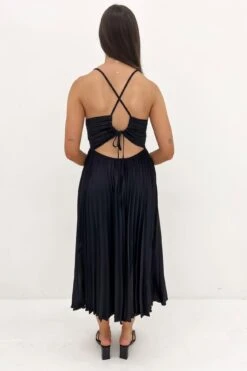 Clydie Midi Dress Black -Jean Jail Shop Clydie Midi Dress Black bjpg