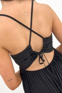 Clydie Midi Dress Black -Jean Jail Shop Clydie Midi Dress Black eejpg