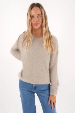 Colette Knit Jumper Nude