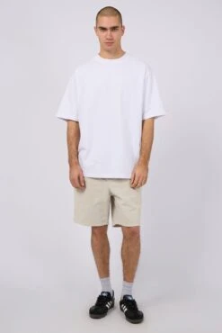 Cord Short Chalk -Jean Jail Shop Cord Short Chalk f1jpg
