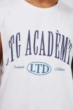 Courtside Muscle White -Jean Jail Shop Courtside Muscle White fcjpg