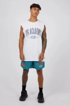 Courtside Muscle White -Jean Jail Shop Courtside Muscle White fjpg