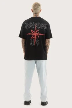 Coven Box Fit Tee Jet Black -Jean Jail Shop Coven Box Fit Tee Jet Black b1