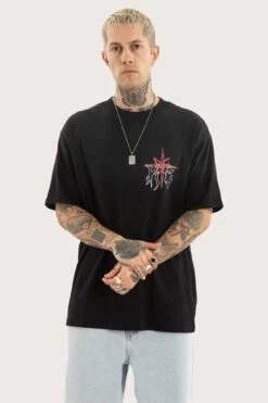 Coven Box Fit Tee Jet Black