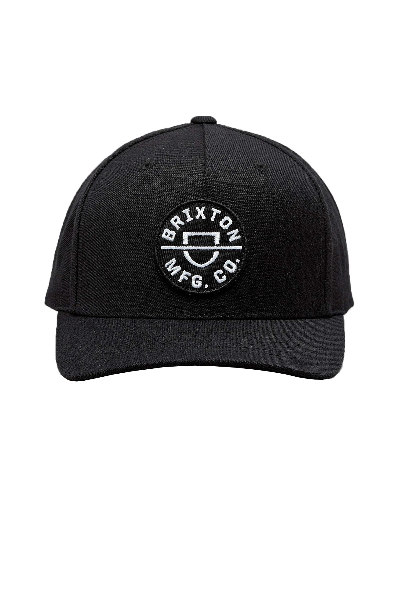 Brixton Crest C MP Snapback Black 1 Brixton Crest C MP Snapback Black
