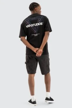 Dagger Box Fit Tee Jet Black -Jean Jail Shop Dagger Box Fit Tee Jet Black b1