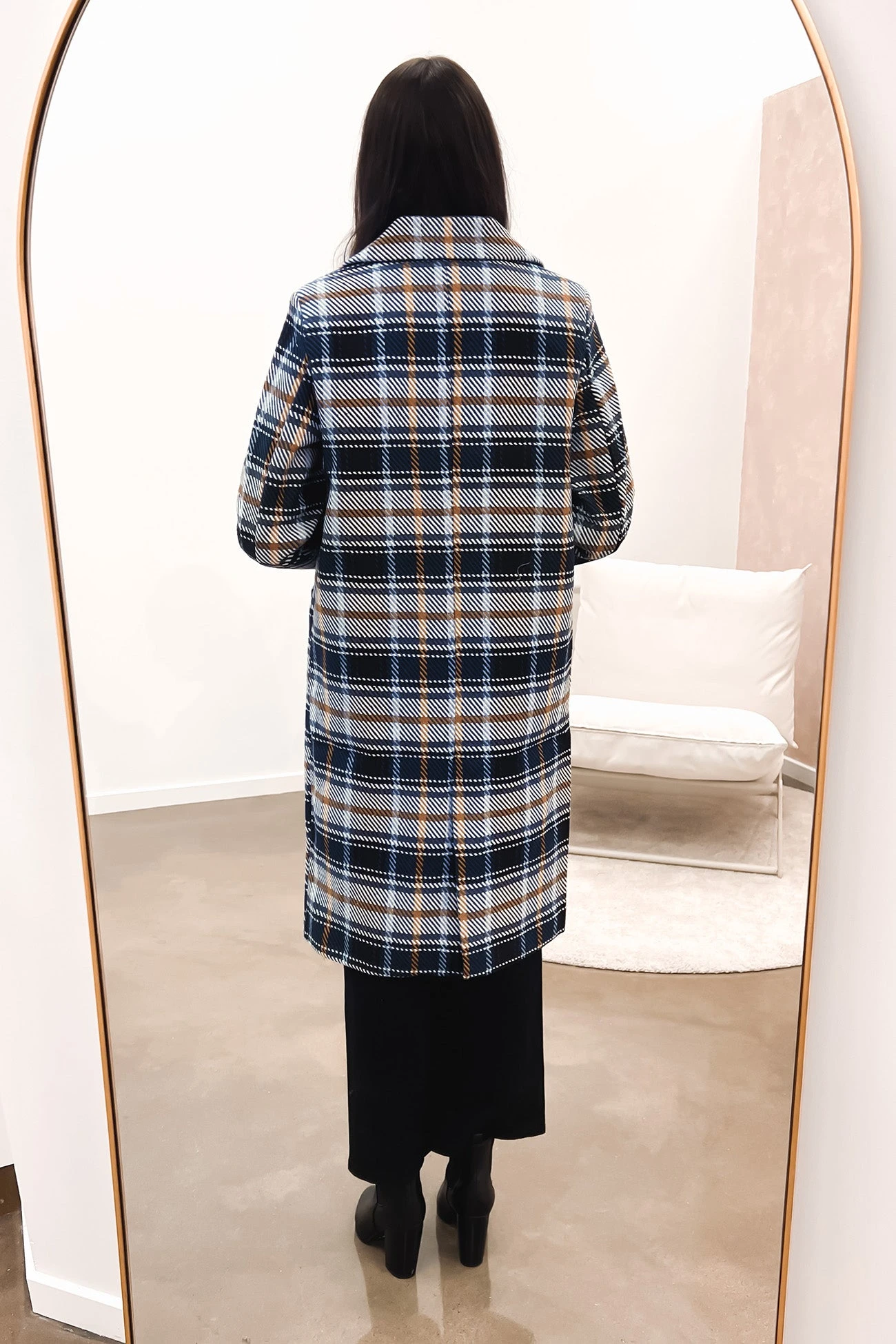 Daisy Coat Blue 3 Daisy Coat Blue - Image 3