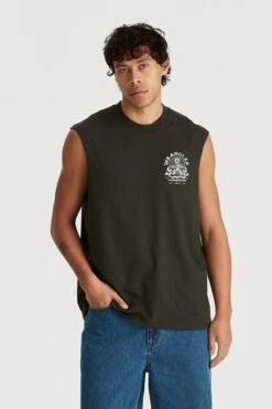 Wrangler Dark Alchemy Muscle Tank Dark Slate