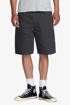 RVCA Dayshift 5 Pocket Short 21 Garage Blue