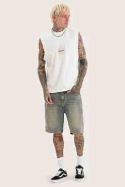 Destructed Street Muscle Natural White 6 Destructed Street Muscle Natural White -Jean Jail Shop Destructed Street Muscle Natural White fjpg