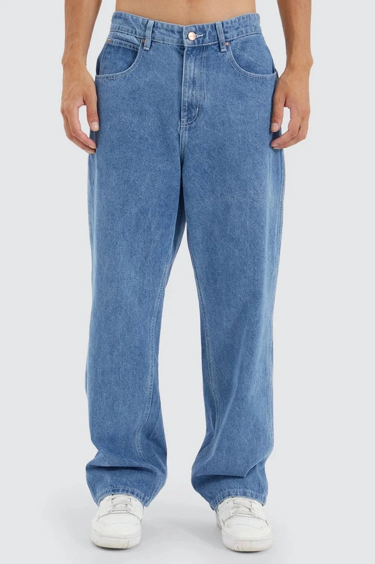 Dillon Baggy Fit Jean Clean Blue 1 Dillon Baggy Fit Jean Clean Blue