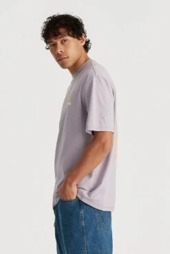 Wrangler Earth Serpent Slacker Tee Concrete -Jean Jail Shop Earth Serpent Slacker Tee Concrete s