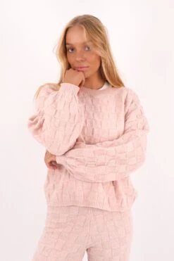 Eleanor Knit Jumper Pink