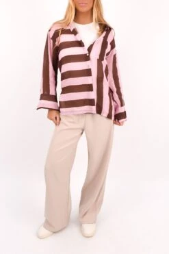 Elektra Long Sleeve Shirt Choc Pink 7 Elektra Long Sleeve Shirt Choc Pink -Jean Jail Shop Elektra Long Sleeve Shirt Choc Pink f6