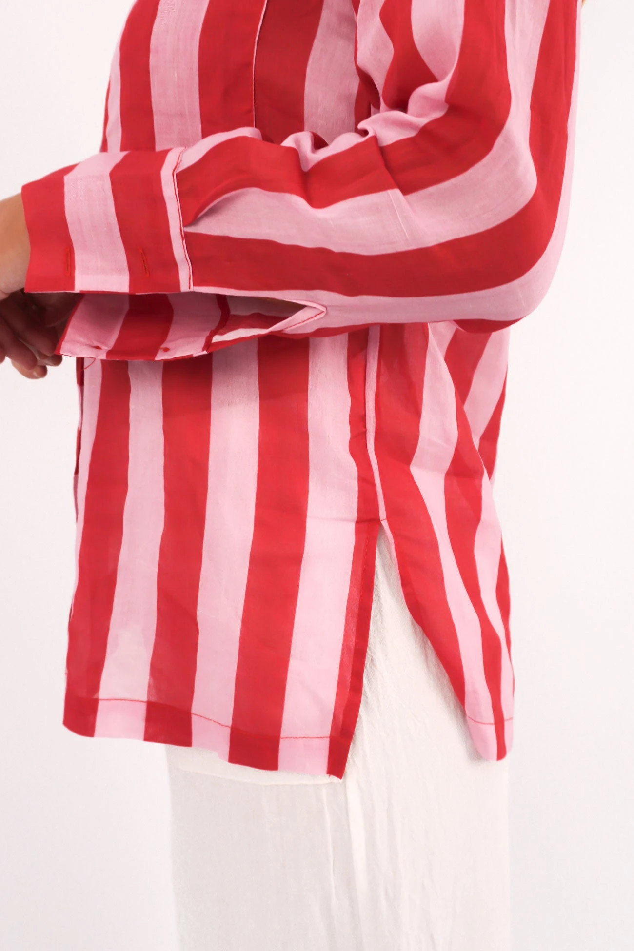 Elektra Long Sleeve Shirt Pink Red 4 Elektra Long Sleeve Shirt Pink Red - Image 4