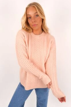 Eleora Knit Jumper Pink