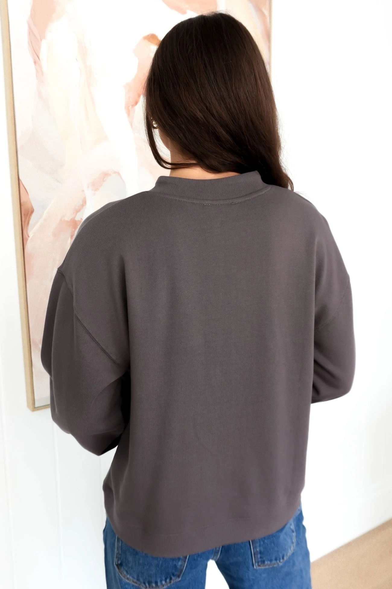 Elixir Button Lounge Crew Charcoal 7 Elixir Button Lounge Crew Charcoal - Image 7