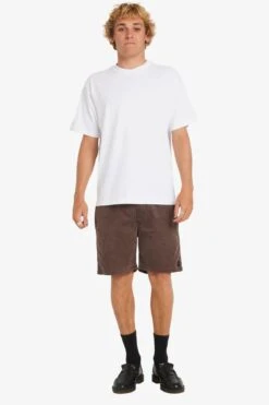 RVCA Escape Elastic Cord Short II Chocolate