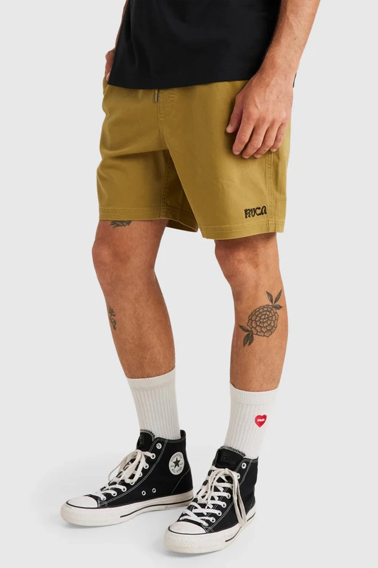 RVCA Escape Elastic Exotica Short Moss 3 RVCA Escape Elastic Exotica Short Moss - Image 3
