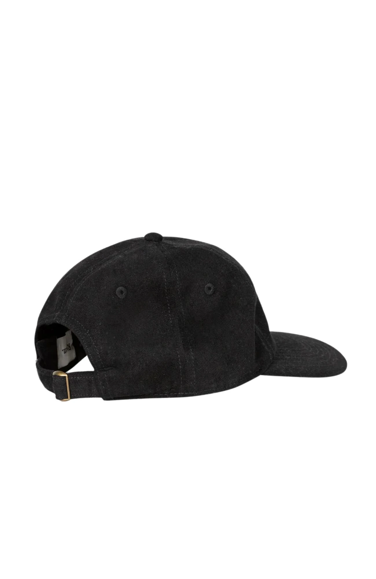 Rhythm Essential Brushed Twill Cap Black 2 Rhythm Essential Brushed Twill Cap Black - Image 2